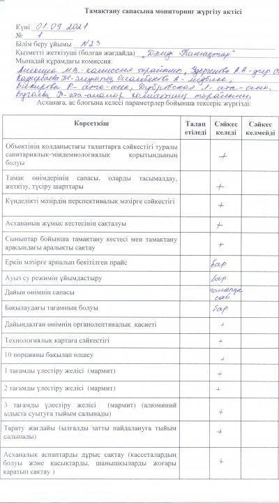 Тексеру актісі