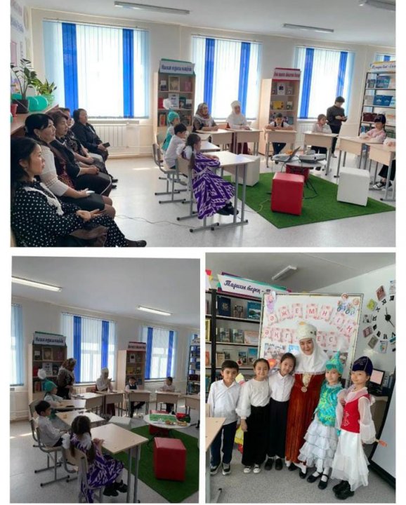 М.Әуезовтің 125 жылдығына орай "Әжемнің әңгімесі" іс- шарасы өтті.