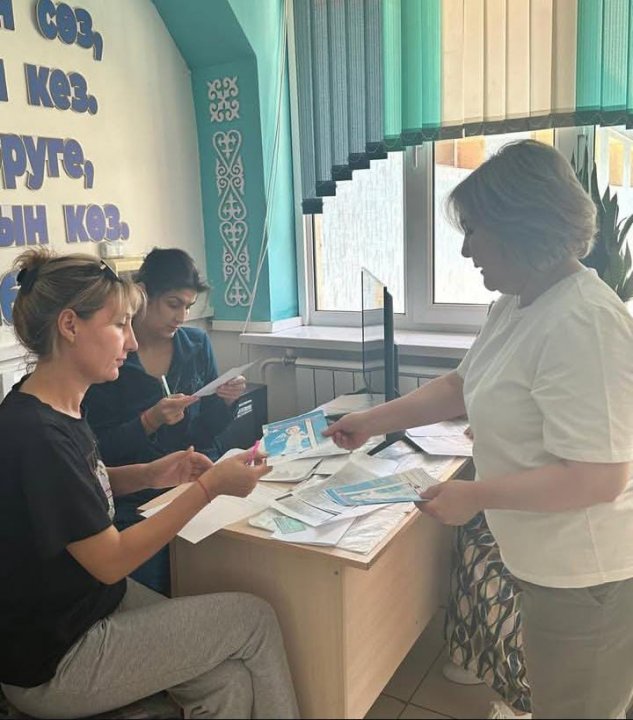 “Баланы терезеге жалғыз қалдырмаңыз” тақырыбында ата-аналарға жадынамалар таратылды.
