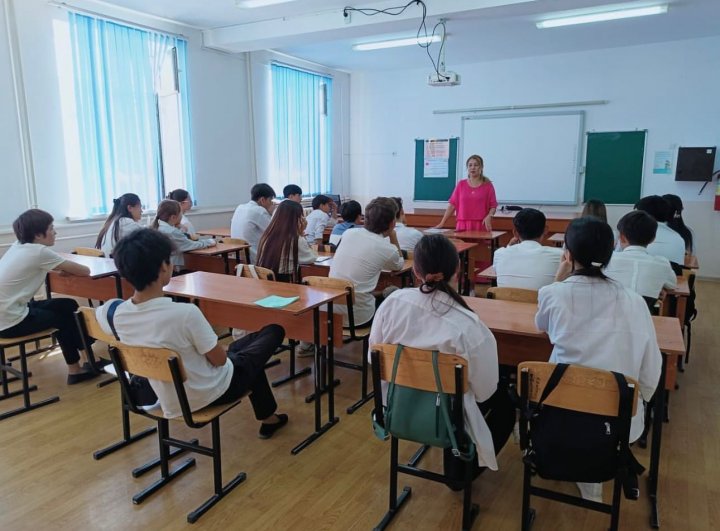 «Шылым шекпе! Рухың да, тәнің де сау болсын!” тақырыбында оқушылар арасында шылым шегудің алдын алу дәрісін өткізді.