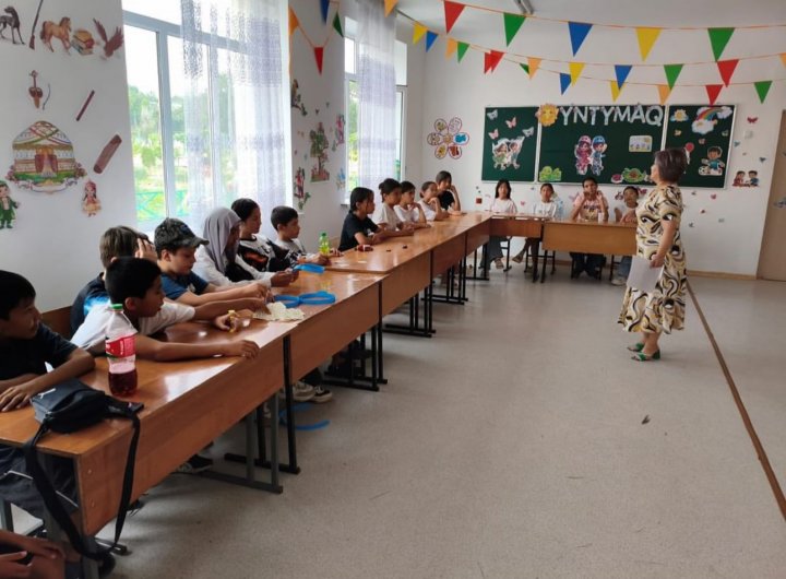 В нашем лагере проходят психологические тренинги